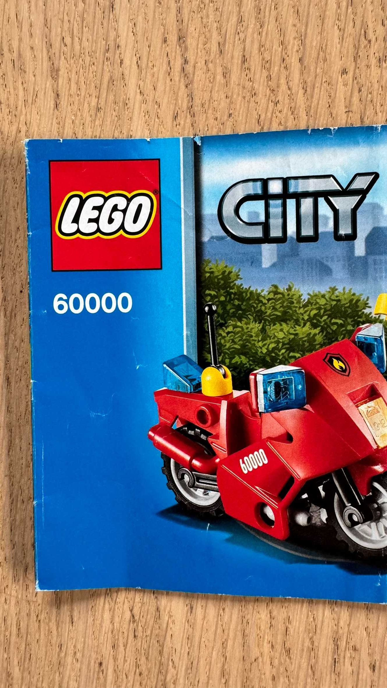 LEGO 60000 City Motocykl strażacki - instrukcja