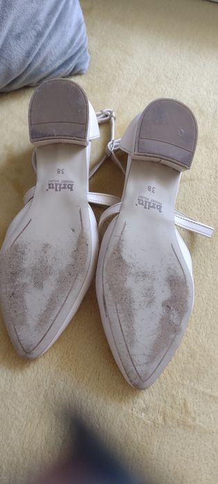 Buty ślubne 38 płaskie