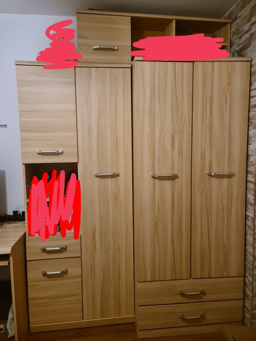 Zestaw mebli młodzieżowych