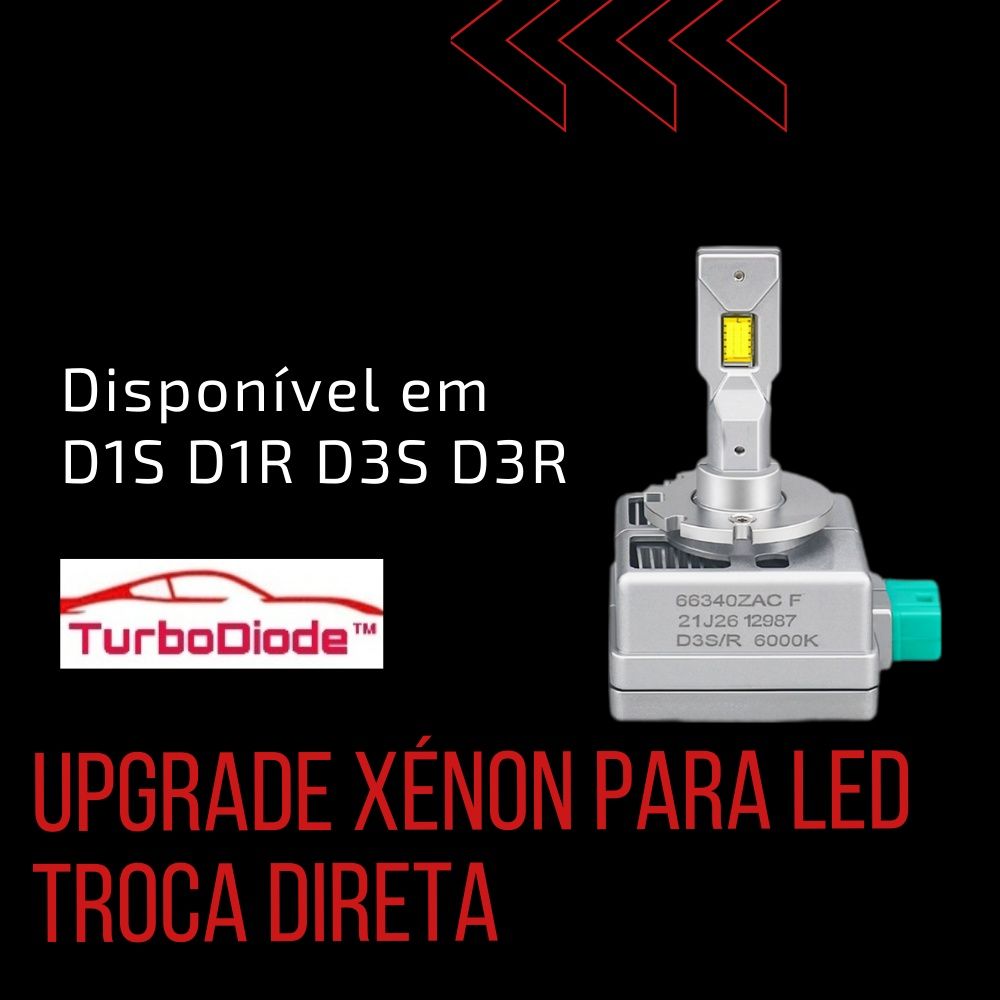 Kit de Upgrade xénon para Led à escala D1S D2S D3S D4S D5S e D8S