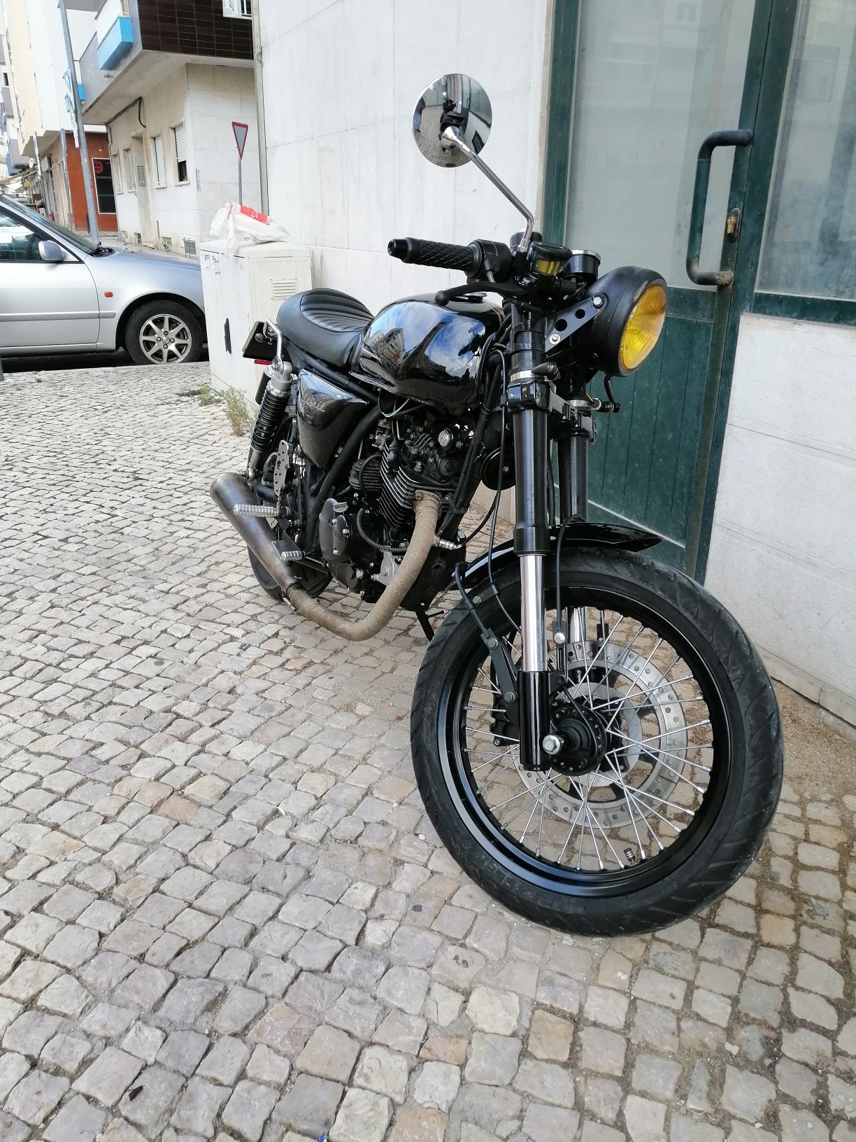 Café Racer 125cc | troco por bicicleta de estrada ou btt