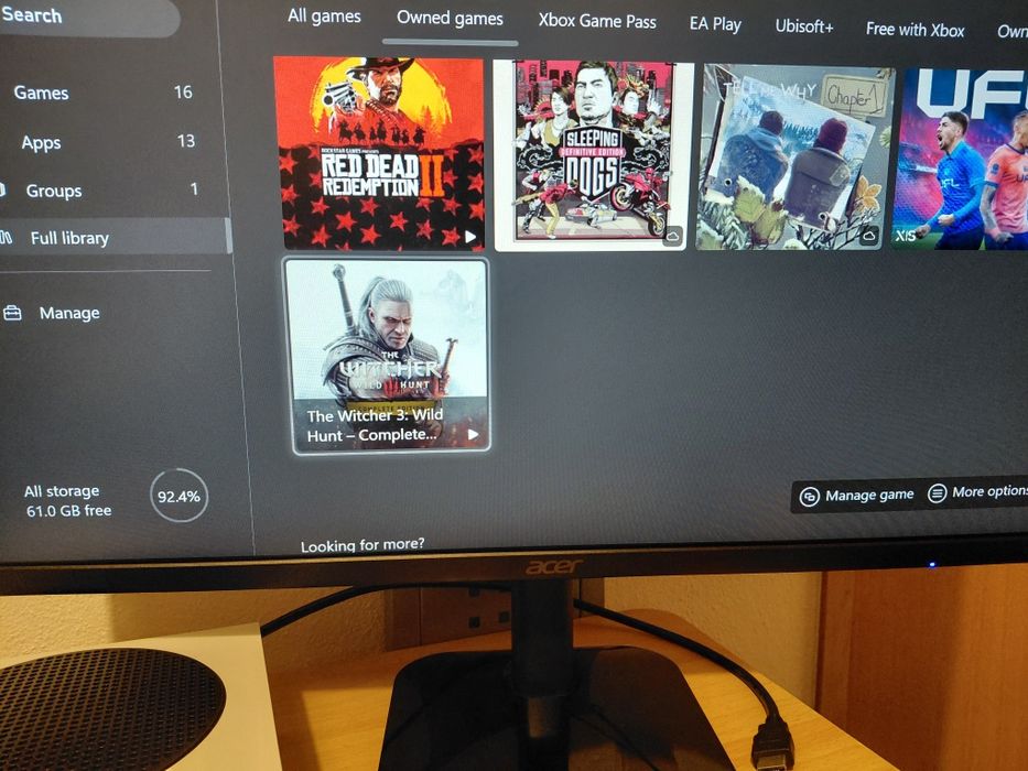 Xbox Series S 1Tb como novo