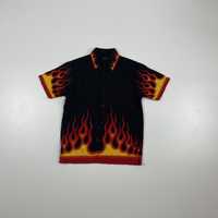 Летняя рубашка с огнем Flame