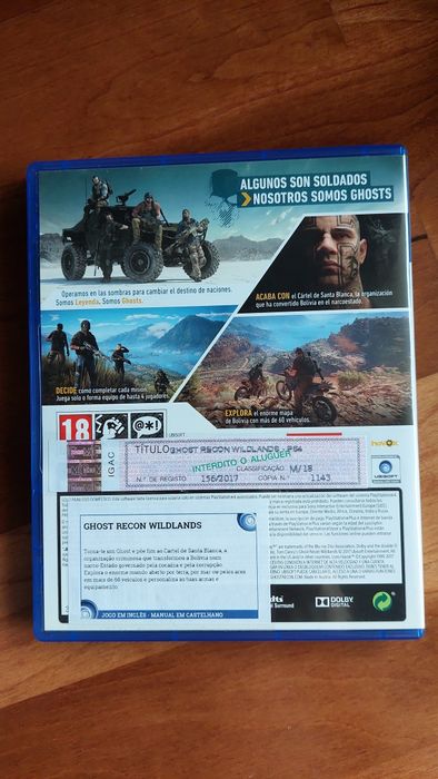 Tom Clancys - Ghost Recon wildlands - PS4