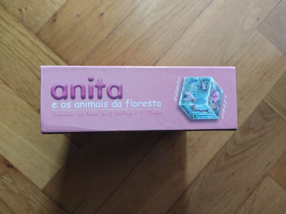 Jogo Livro de Cubos - Anita e os Animais da Floresta