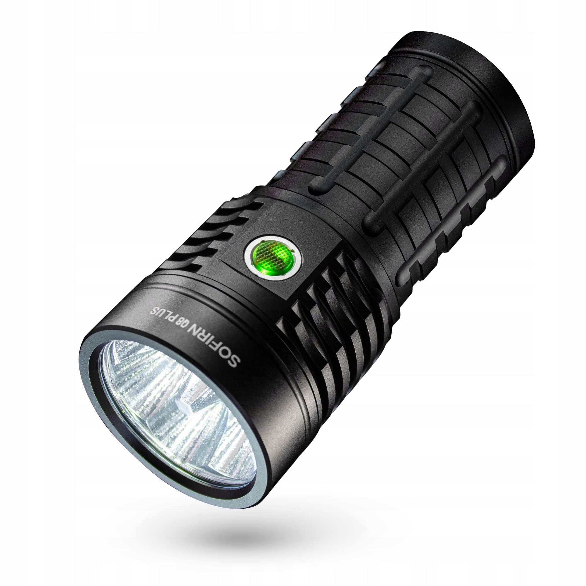 Latarka Sofirn Q8 Plus z akumulatorami. 16000lm 6500K