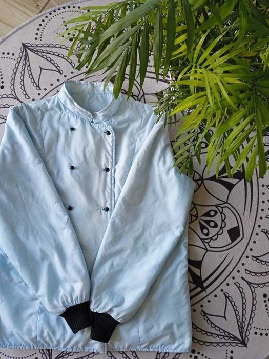 Lekko ocieplana damska kurtka wiosenna real vintage rozmiar L