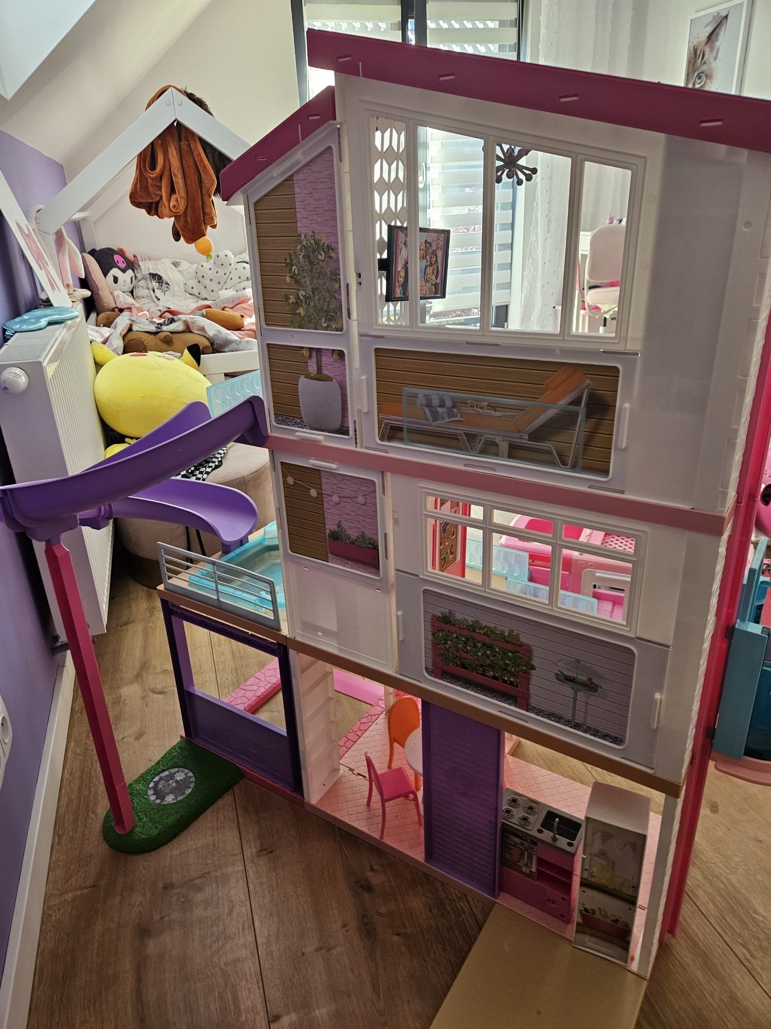 Domek Barbie Dream House + Kamper + Samolot