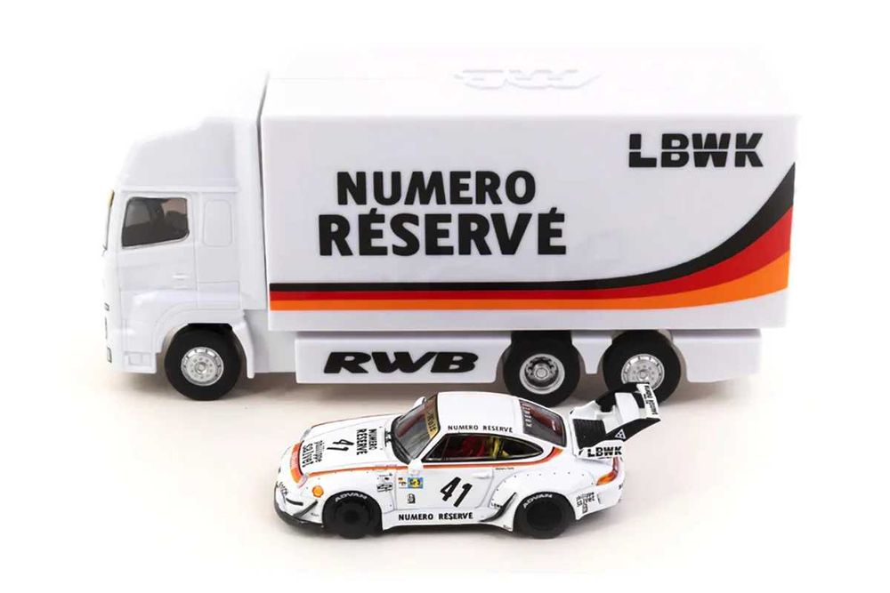 Tarmac Works LBWK Porsche 993 RWB Numero Reserve Set 1:64