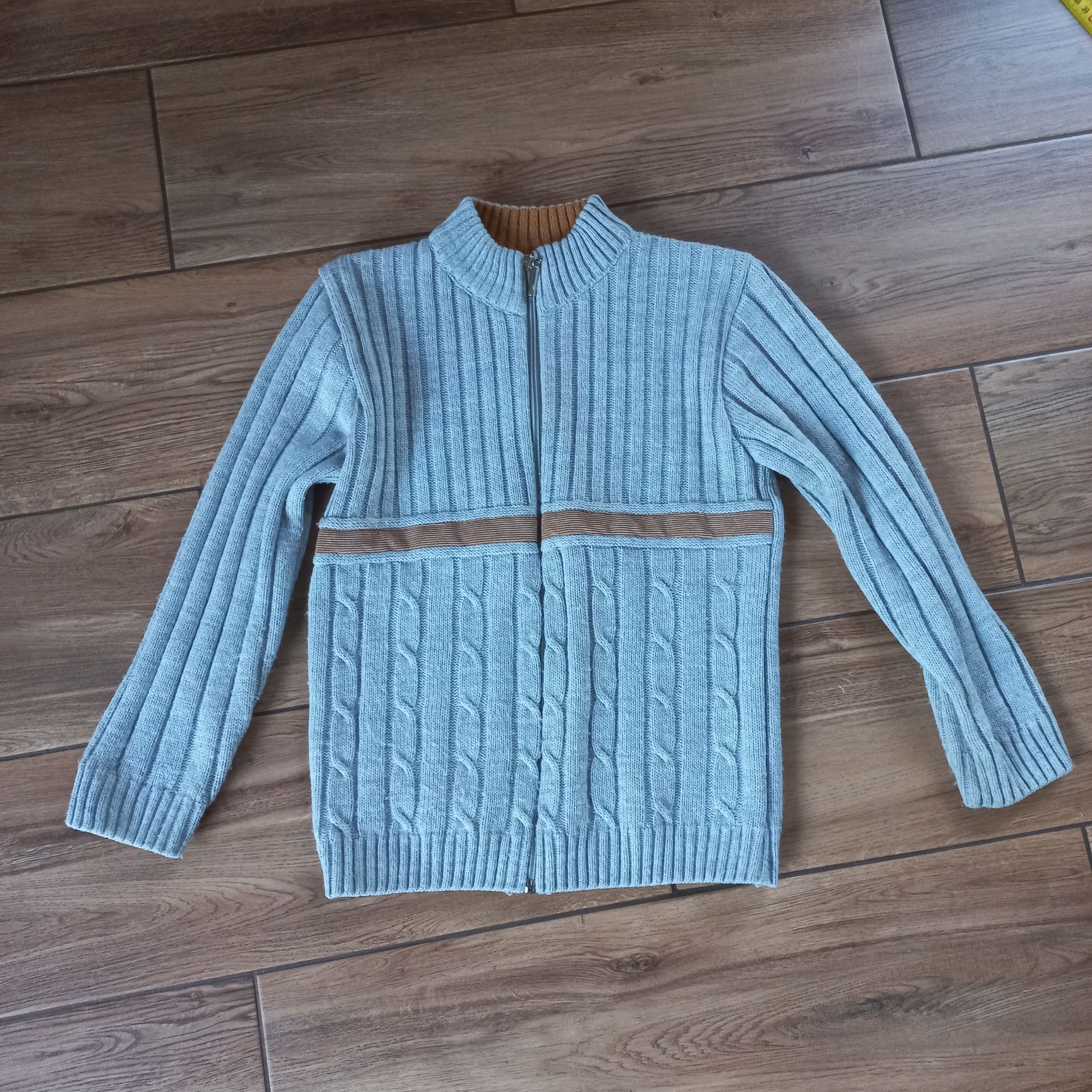 Sweter sweterek rozpinany r 134