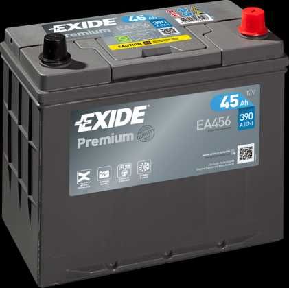 Akumulator EXIDE EA456 12V 45Ah 390A Dowóz i montaż gratis Gdańsk