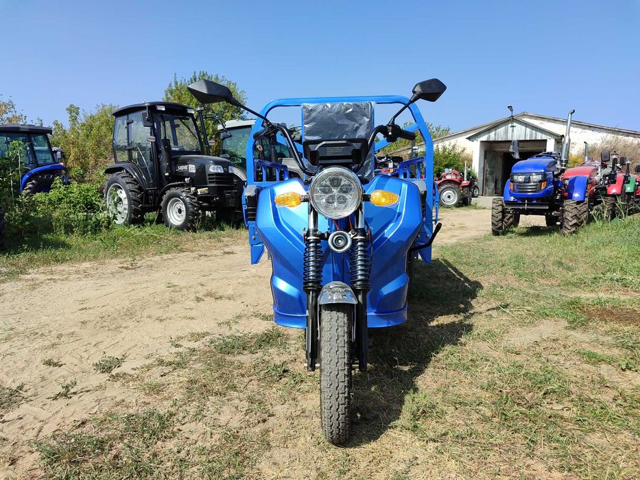 Аккумуляторный трицикл Дозер 1200Е груз до 650кг
