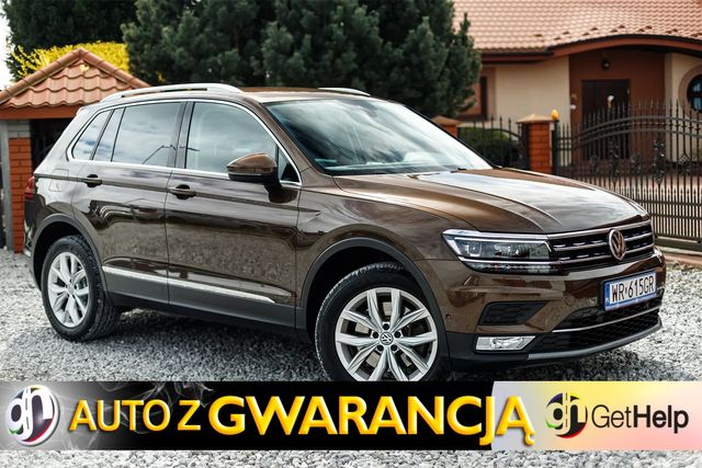 Volkswagen Tiguan 190 PS / 4x4 / DSG / Zegary Virtual / Kamera / Xenon Led / Asystenty /