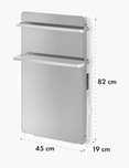 Lustro Grzejnik łazienkowy elektryczny  2000 W 45 x 82 mm