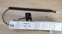 lampa wisząca żyrandol PASTELO 1 Czarna SL.0469 SOLLUX