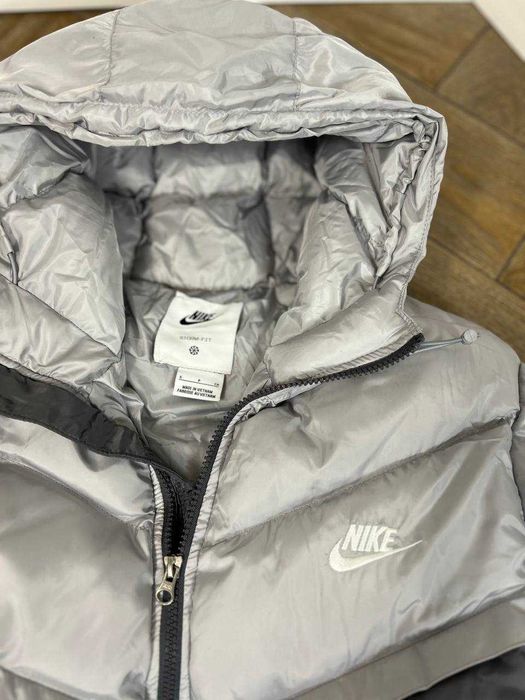 !SALE! Пуховик Nike NSW Storm-Fit Gray XS S M L XL XXL куртка найк