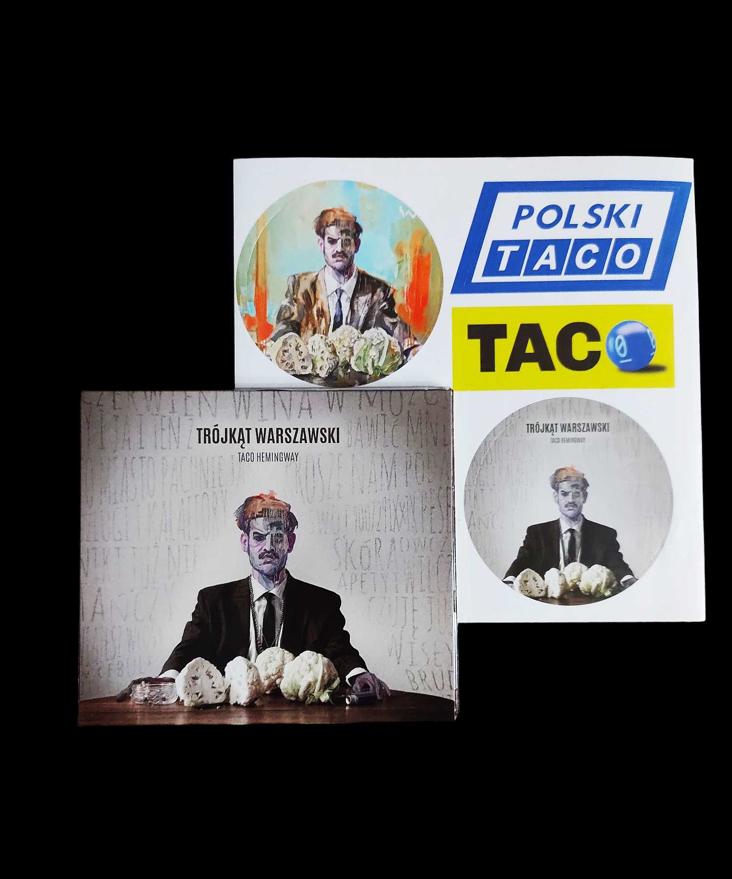 Taco Hemingway – Trójkąt Warszawski CD 2015 • 1 WYDANIE • 1/500 NOWA