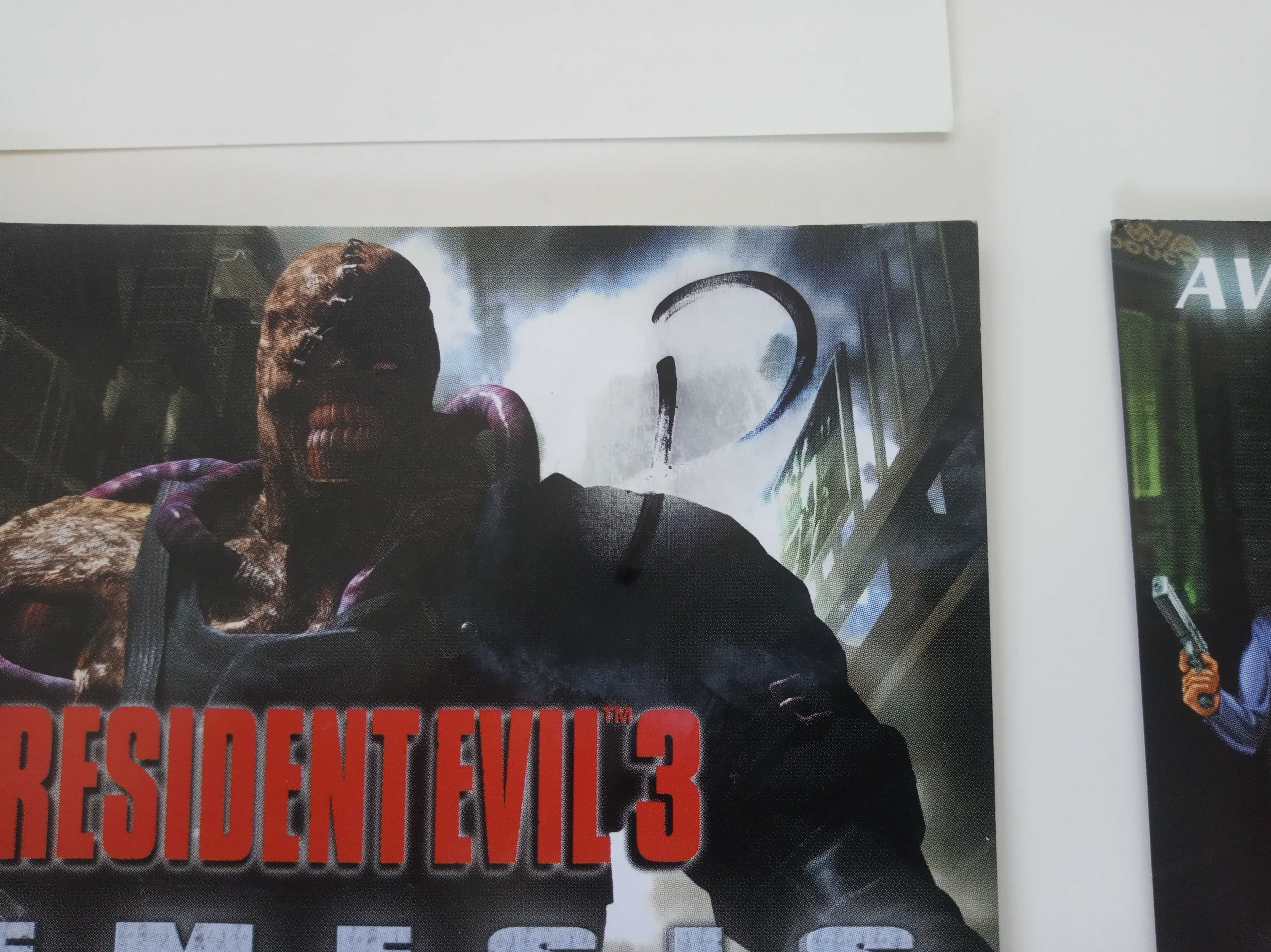 Resident Evil 3: Nemesis PSX PS1 PlayStation 3xA