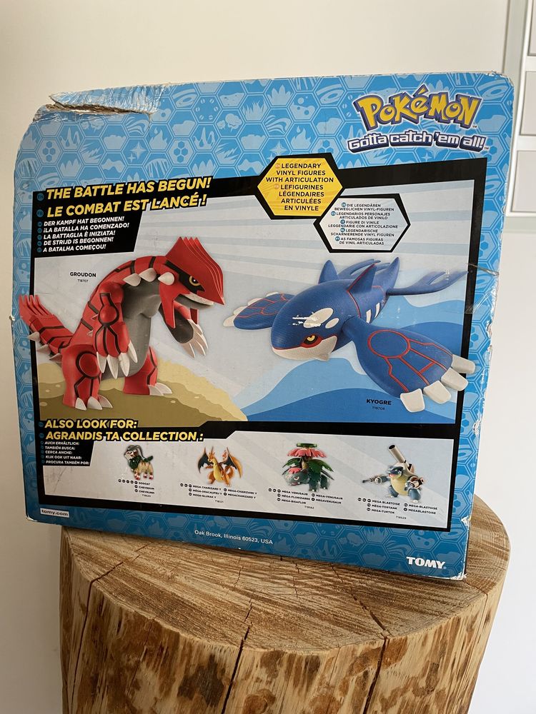 Pokémon Groudon TOMY figure 2015 [Raro]