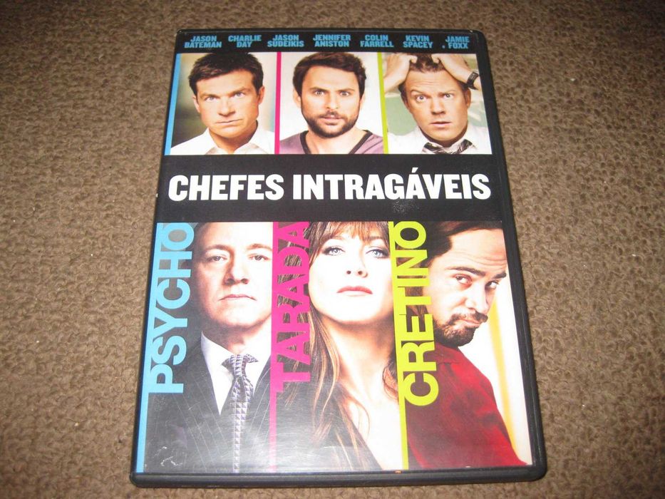 DVD "Chefes Intragáveis" com Jennifer Aniston