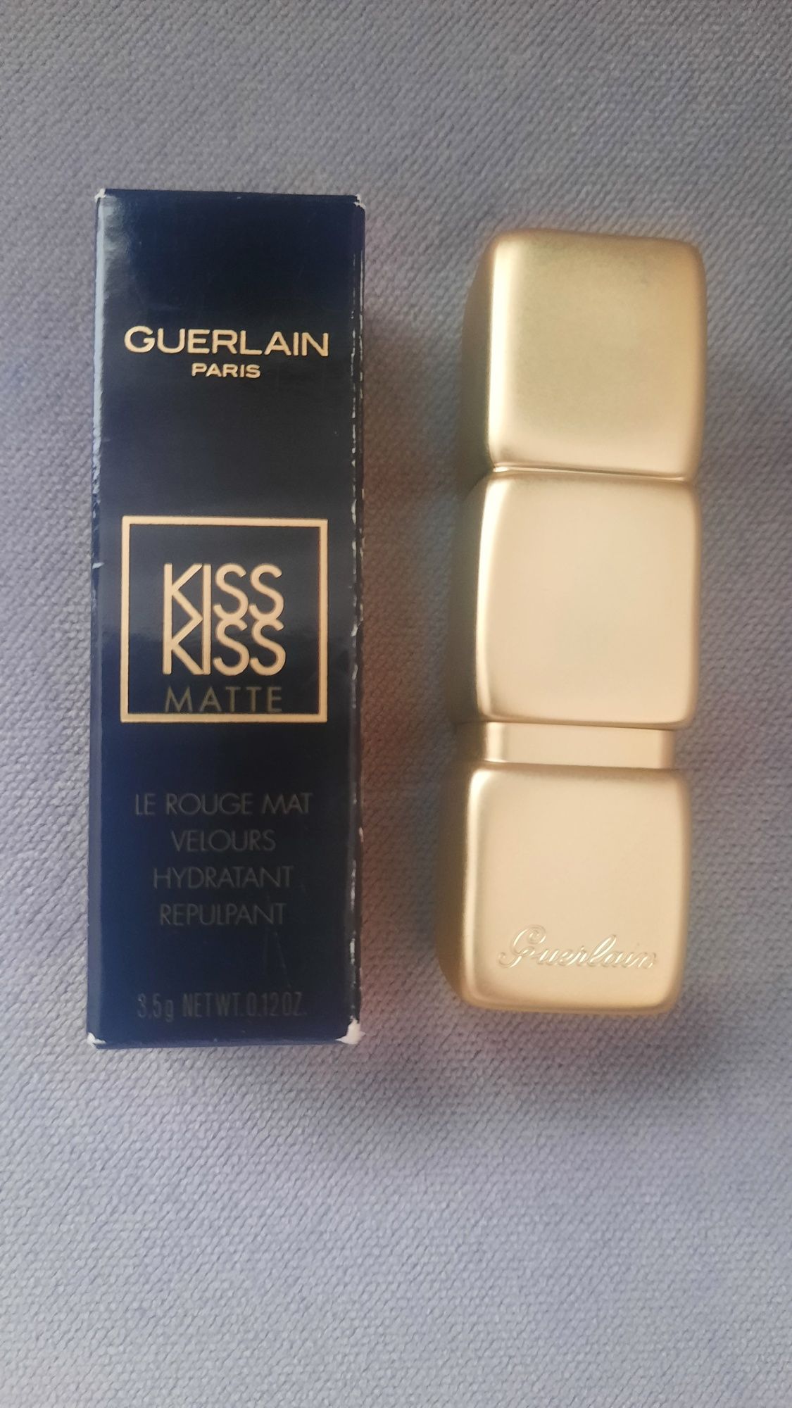 Guerlain Kiss Kiss Matte pomadka szminka Kolor Fiery Pink M379