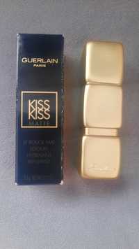 Guerlain Kiss Kiss Matte pomadka szminka Kolor Fiery Pink M379