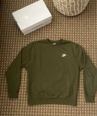 sweat verde da nike