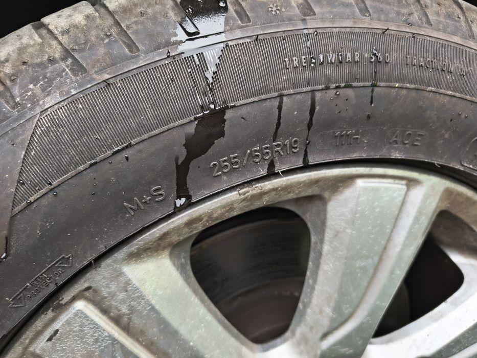 Диски з резиною land rover l319 титани шрот розборка 255 55 19 5x120