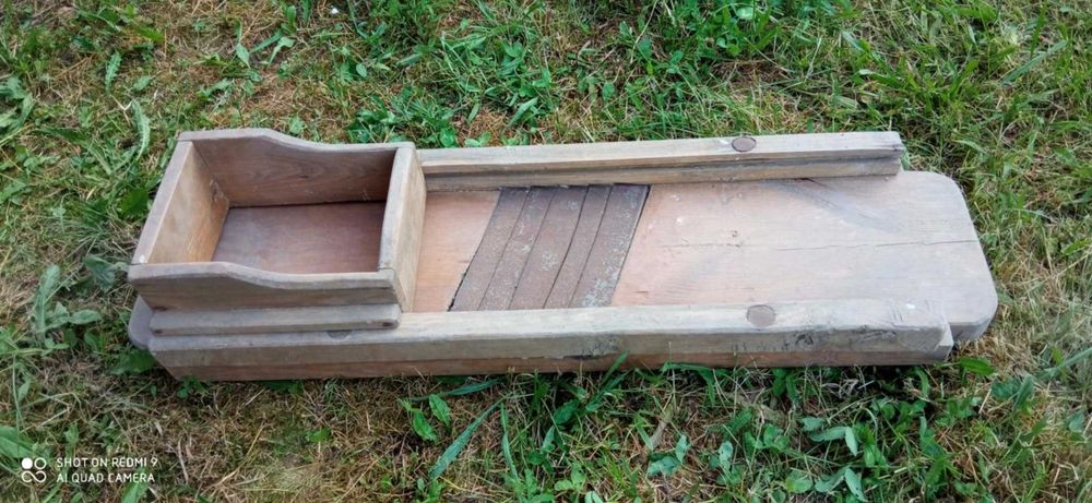 Stara drewniana szatkownica