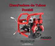 Chanfradora de Tubos Elétrica B-500 RIDGID     JR19