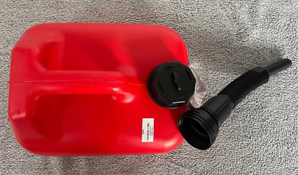 Kanister do paliwa 5L Jerrycan (czerwony)
