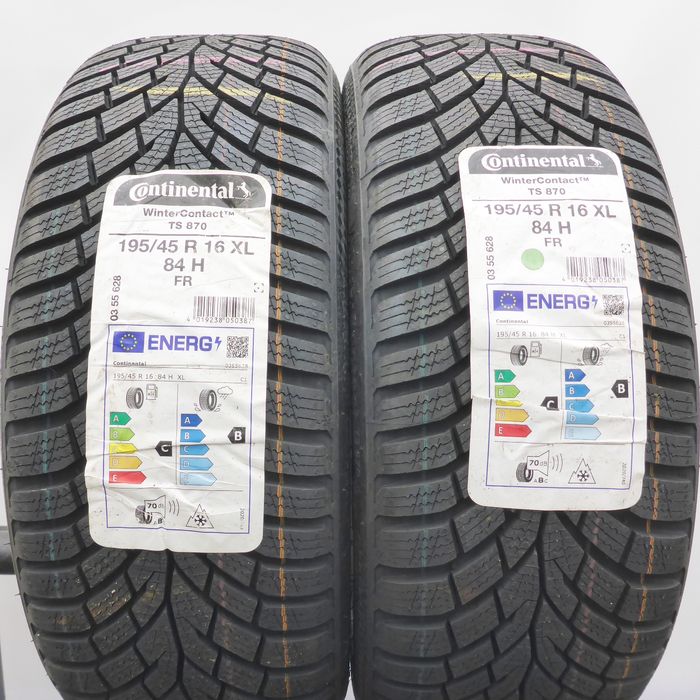 Opony 195/45/16 Continental 195/45R16 84H XL Zimowe 2022 Nieużywane