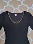 Sukienka basic czarna h&m hm rozmiar xs 34 jak nowa święta sylwester
