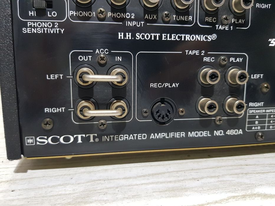 Стерео підсилювач/усилитель  Scott 460 2x70Вт б/у з Німеччини