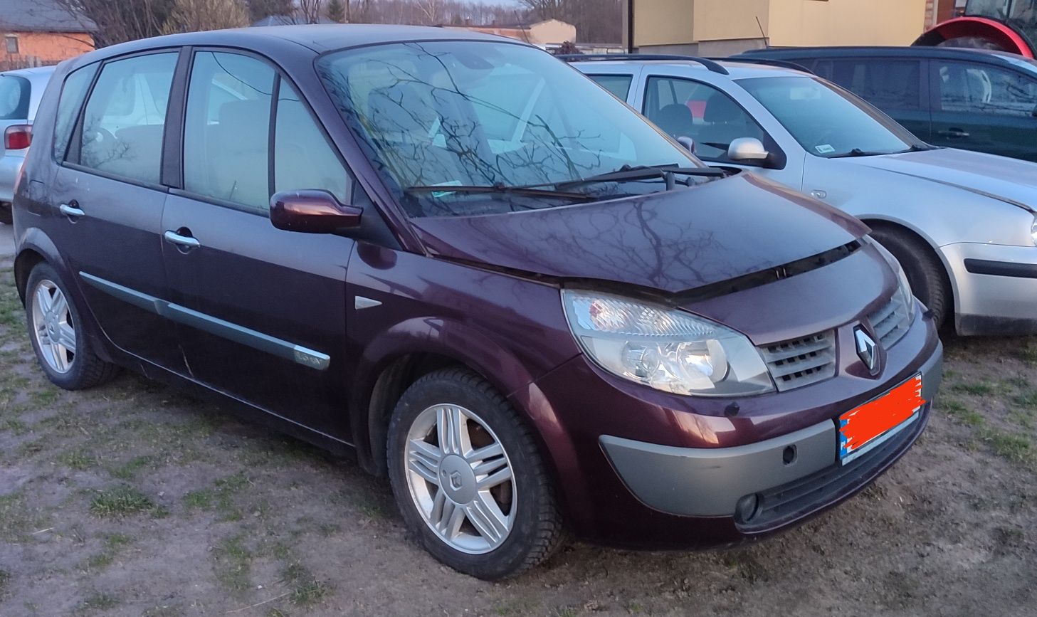 Scenic 2 II 1.6 Ted70 silnik maska zderzak błotnik drzwi klapa lampa