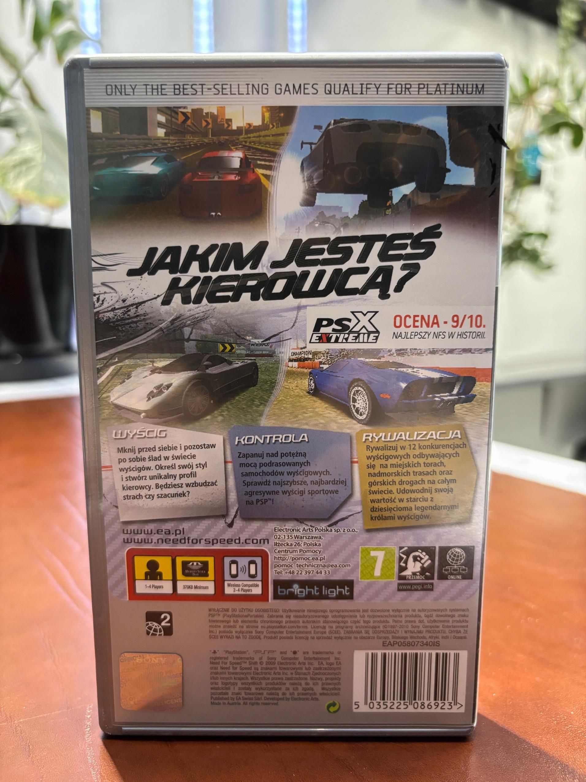 PSP Need For Speed Shift Po Polsku