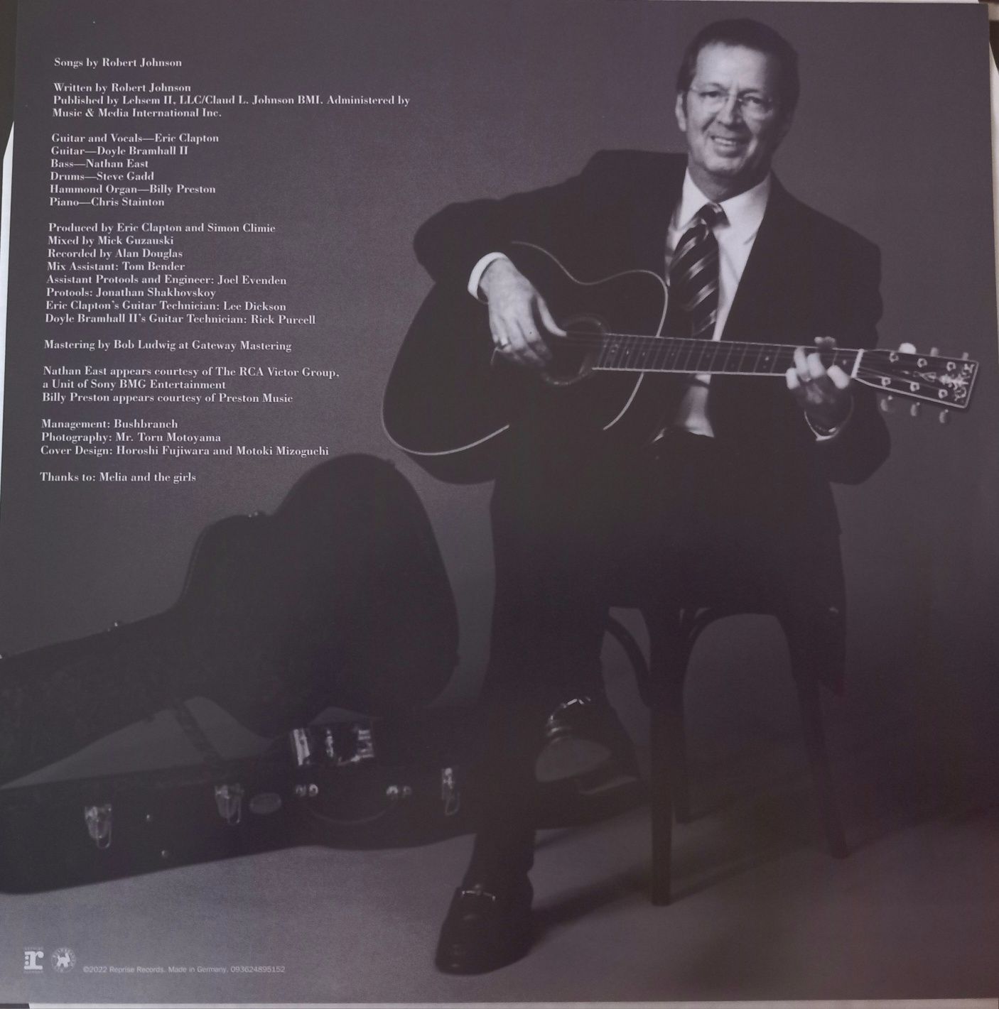 Eric Clapton Sessions For Robert J LP Winyl Album Ger 2022 MN