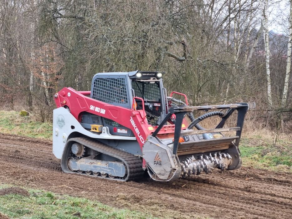 Mulczer leśny hydrauliczny FAE UML/SSL 175VT Takeuchi Bobcat CAT