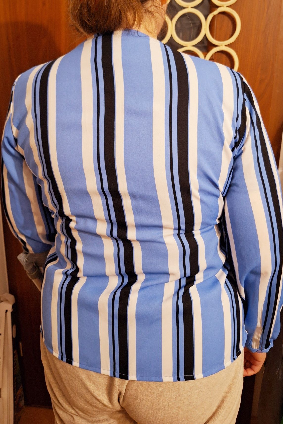 Kopertowa bluzka koszulowa 48 50 Bonprix