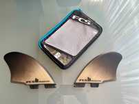 Quilhas Fins FCS2 Rob Machado Bambu Twin Keel
