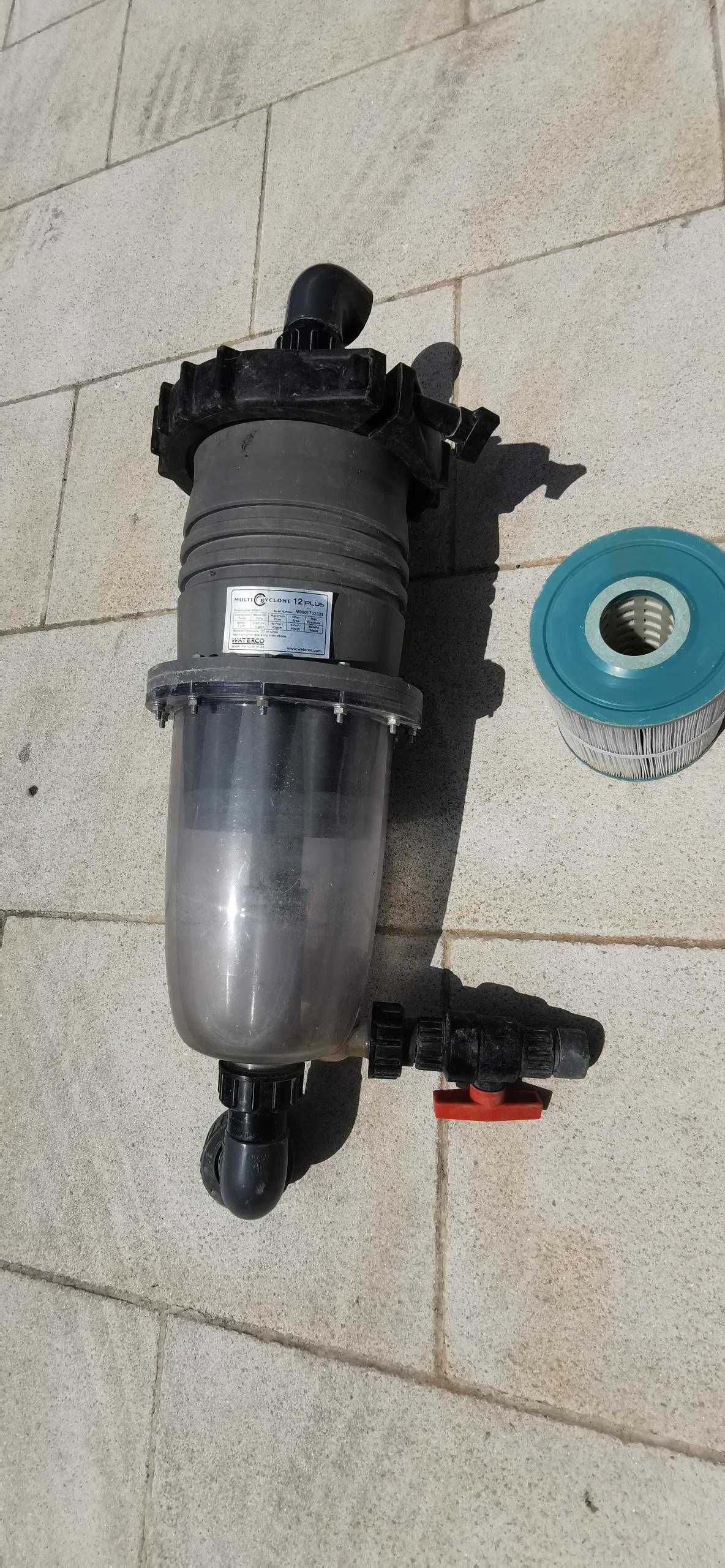 Filtro Centrifugo e Cartuxo Piscina Spa - Waterco MultiCyclone 12 Plus