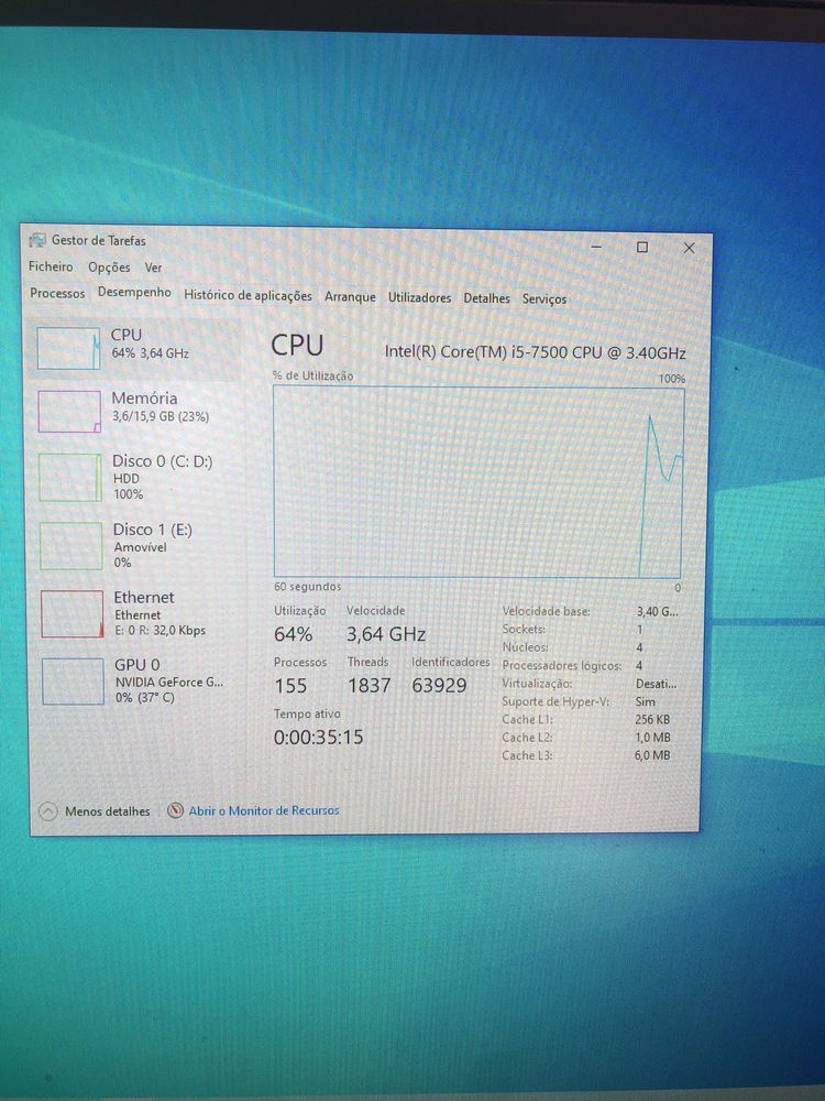 Pc Gaming GTX1050TI