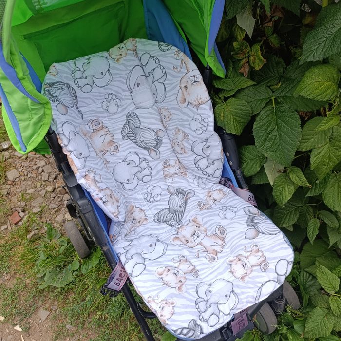 Матрасик вкладыш у коляску візок автокрісло автолюльку