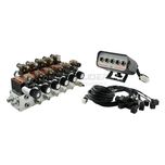 Rozdzielacz Cetop NG6 5 sekcyjny 12v + panel