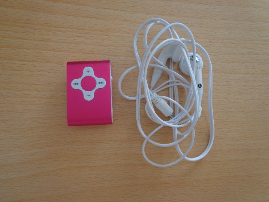 MP3 Cor-de-rosa Novo