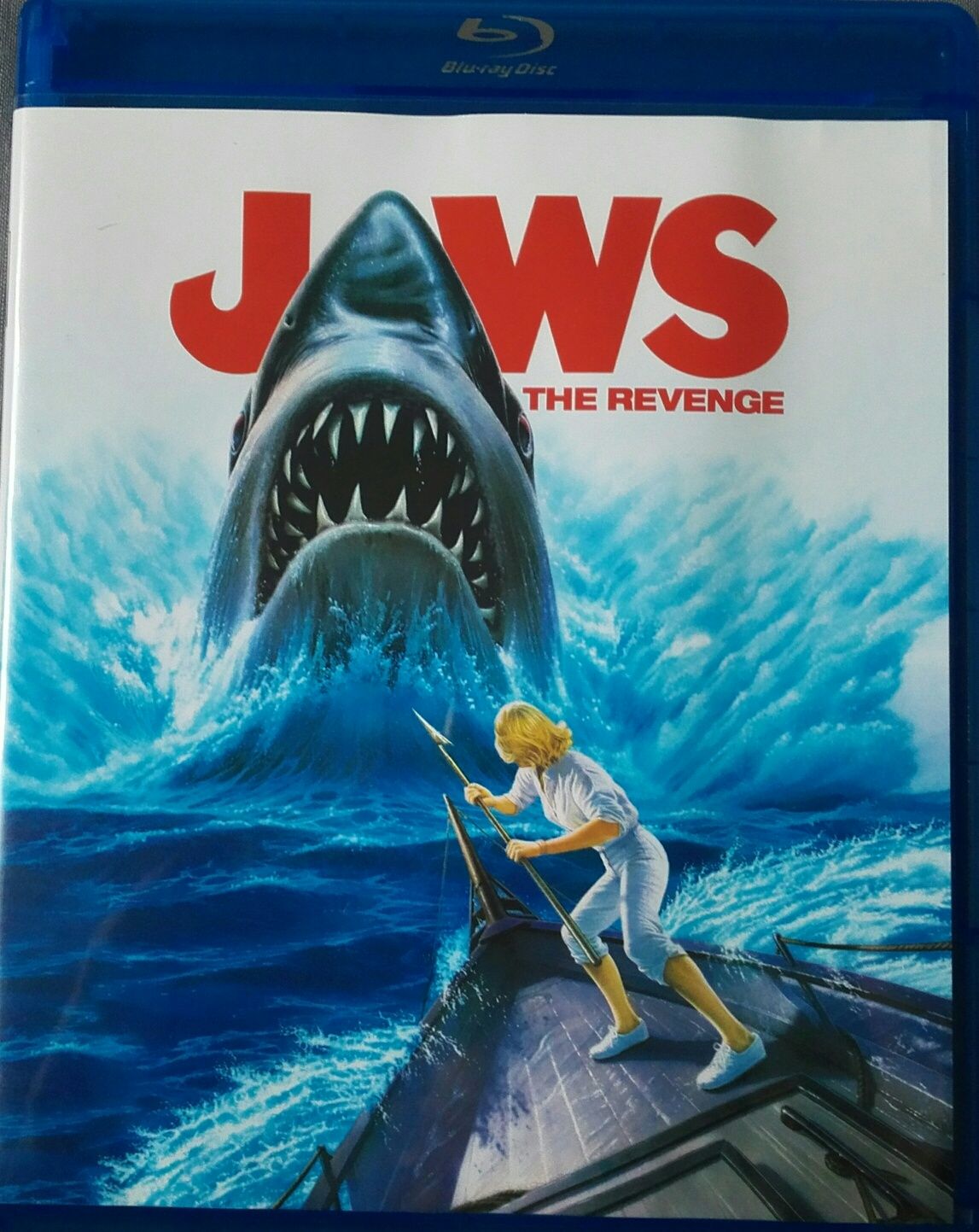 "Szczęki 4: Zemsta" / "Jaws the revenge" Blu-Ray USA bez PL