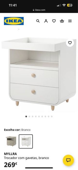 Berço + colchão ikea como novo