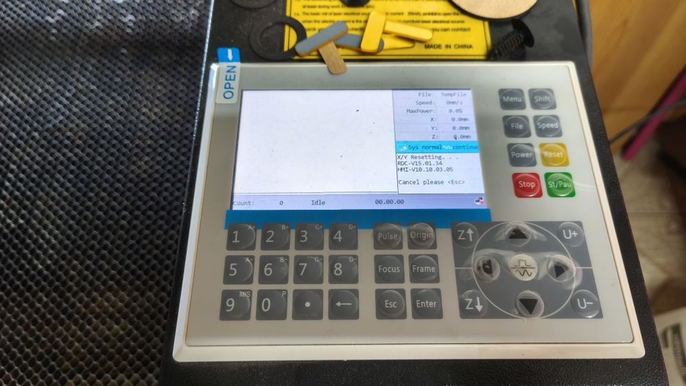 Máquina laser CO2 70x50cm 80w