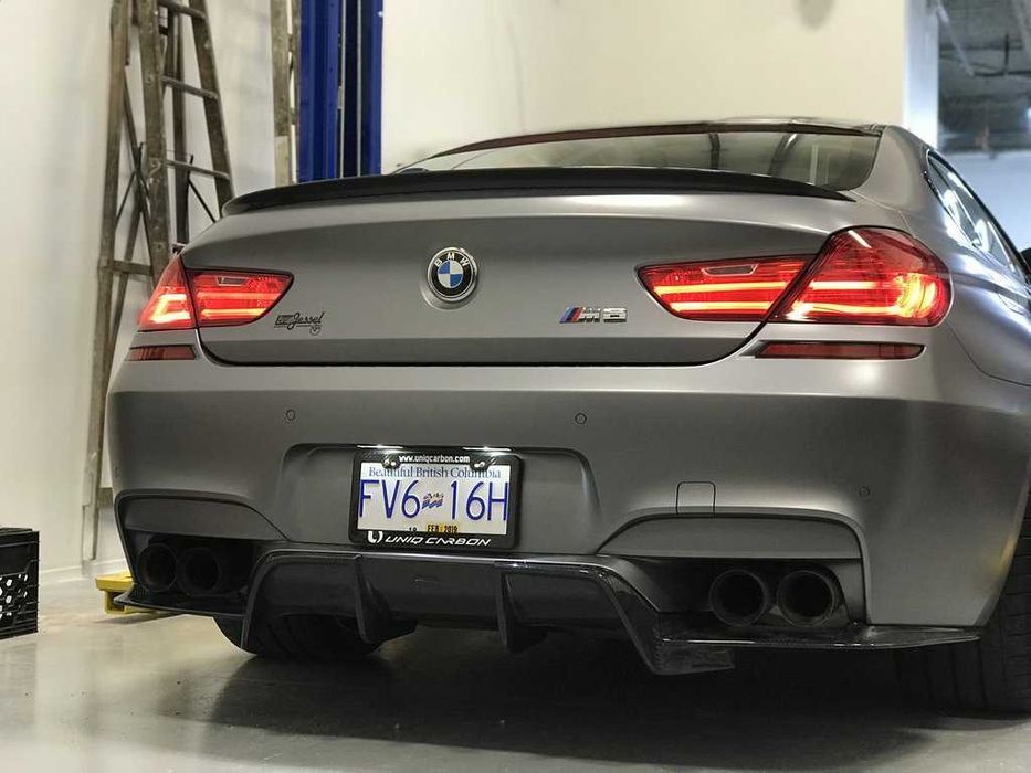 диффузор bmw f06 f12 f13 карбон накладка заднего бампера бмв m6 Carbon