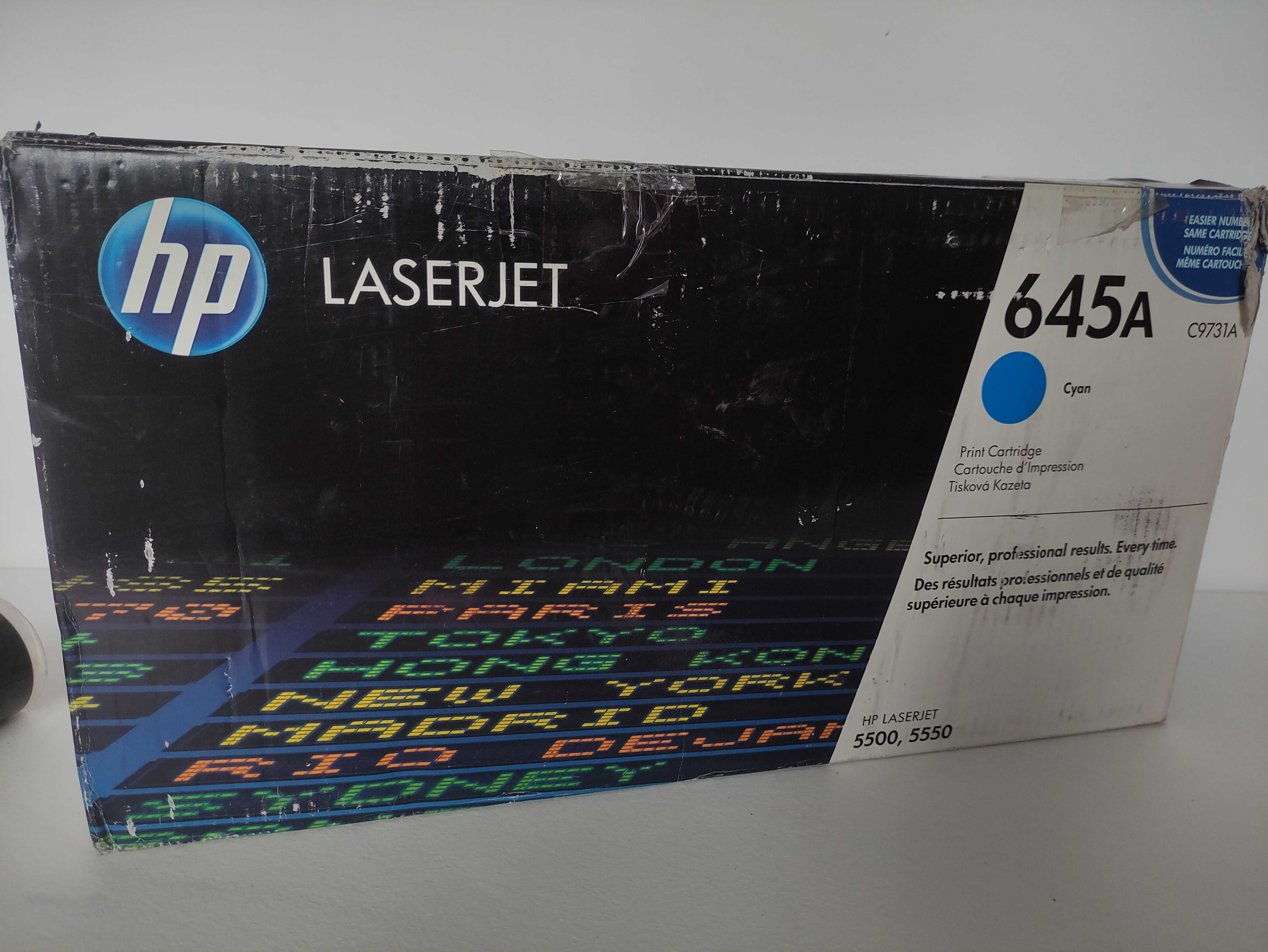 Toner do drukarki laserowej HP 645a LaserJet 5500 Niebieski